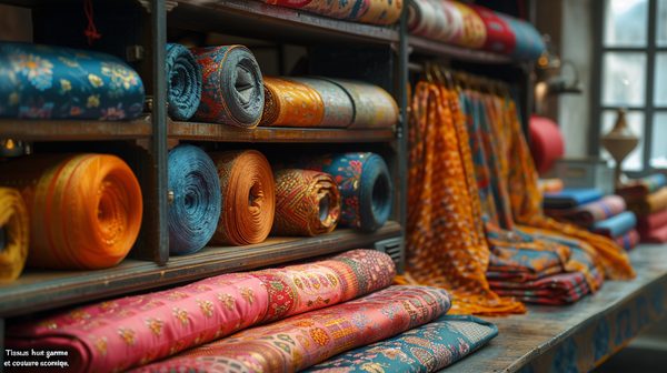 Tissus haut de gamme et couture économique